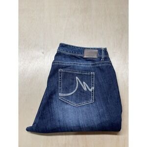 Maurices Curvy Bootcut Jeans Womens Denim Blue Jeans Size 41x29